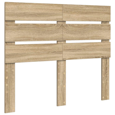 vidaXL Kopfteil Sonoma-Eiche 135 cm Holzwerkstoff