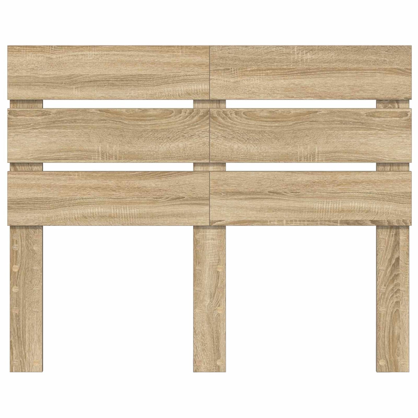 vidaXL Kopfteil Sonoma-Eiche 135 cm Holzwerkstoff
