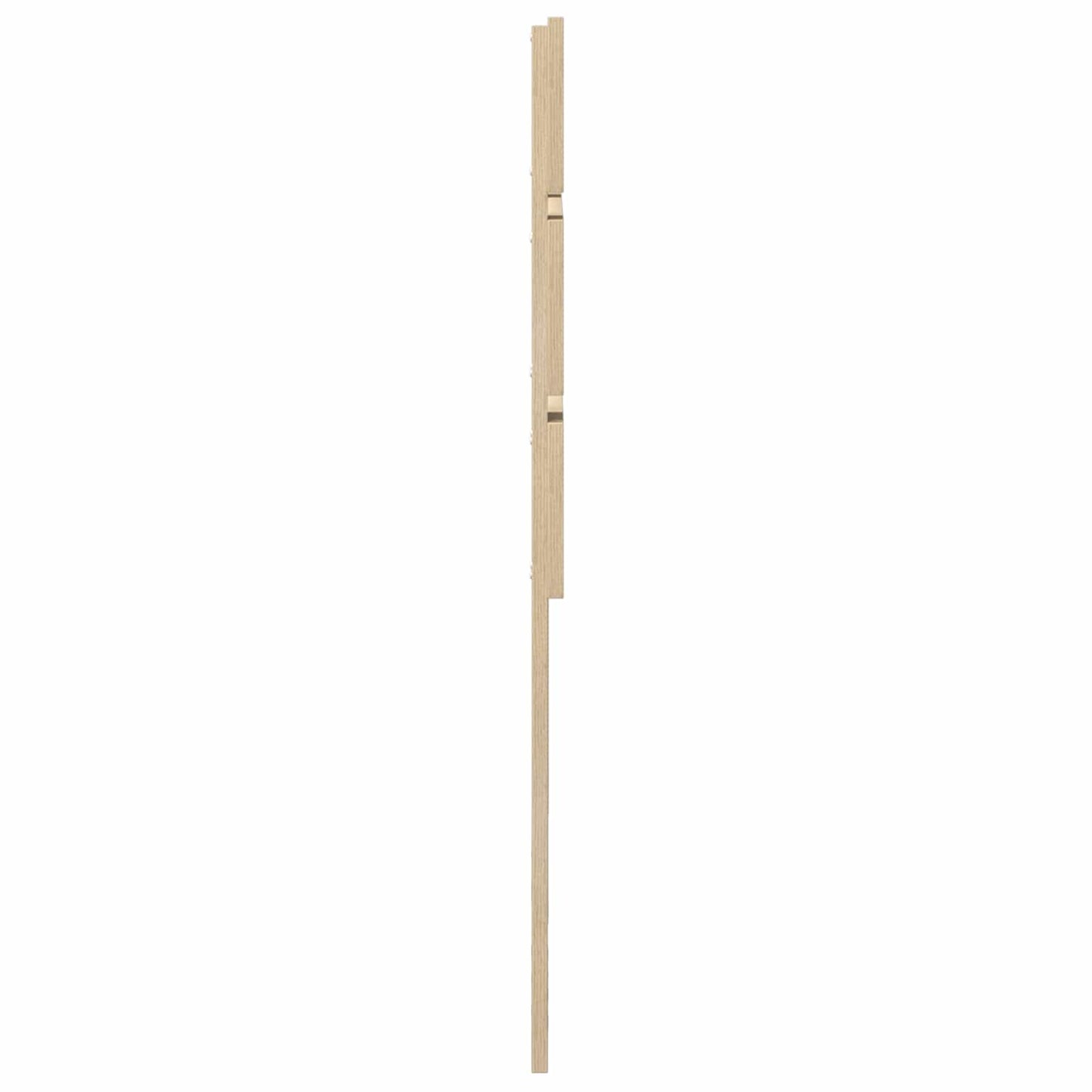 vidaXL Kopfteil Sonoma-Eiche 135 cm Holzwerkstoff
