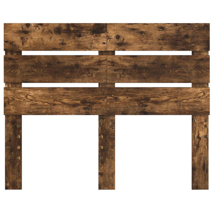 vidaXL Kopfteil Geräucherte Eiche 135 cm Holzwerkstoff