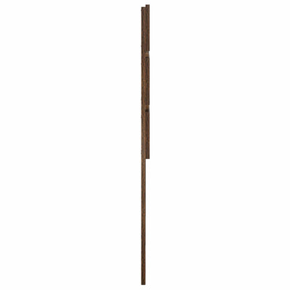 vidaXL Kopfteil Geräucherte Eiche 135 cm Holzwerkstoff