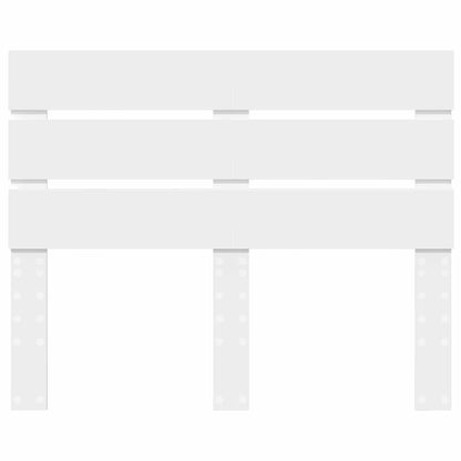 Kopfteil Weiß 120 cm Holzwerkstoff