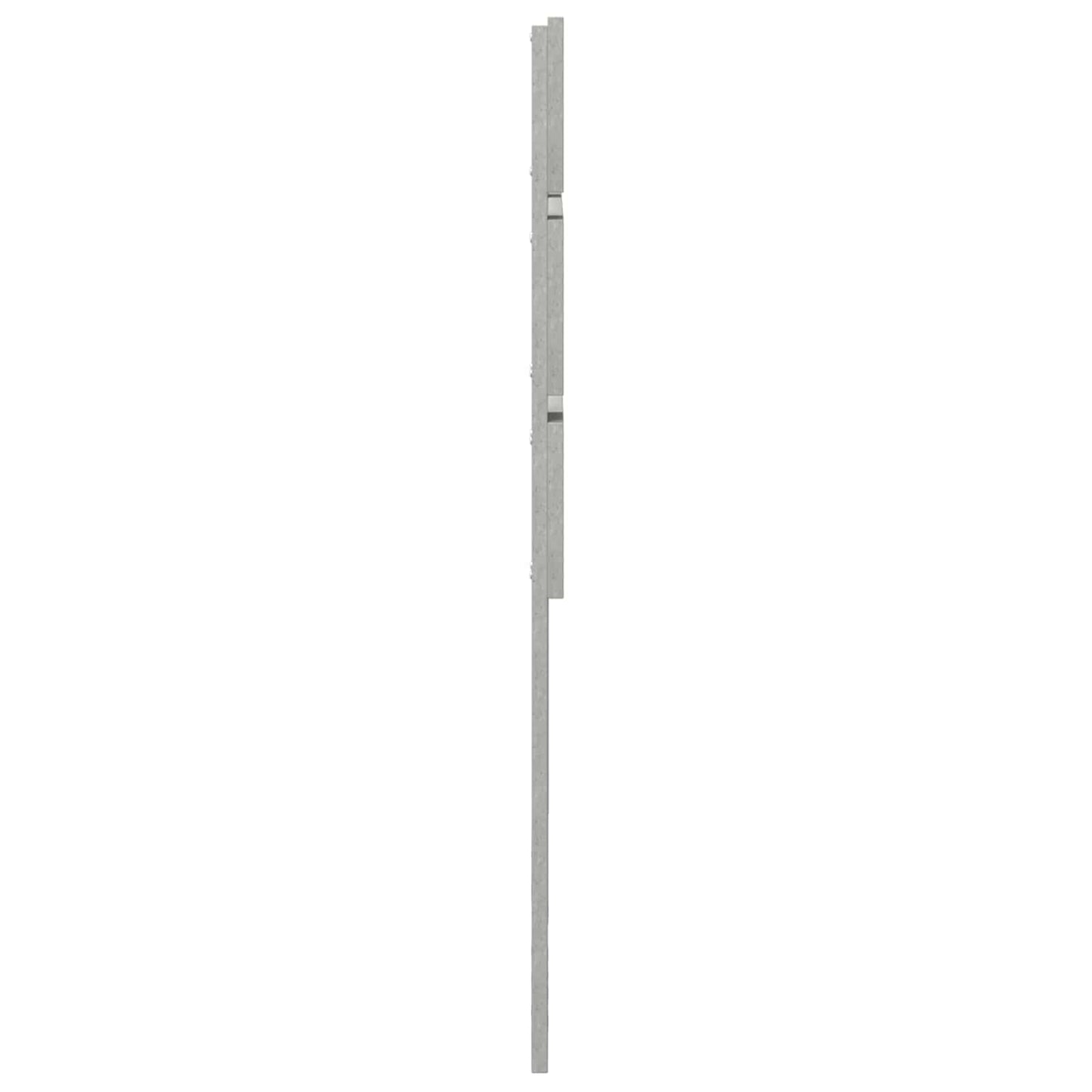 vidaXL Kopfteil Beton Grau 120 cm Holzwerkstoff