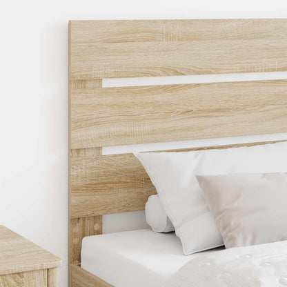vidaXL Kopfteil Sonoma-Eiche 100 cm Holzwerkstoff