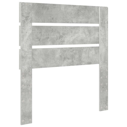 vidaXL Kopfteil Beton Grau 100 cm Holzwerkstoff