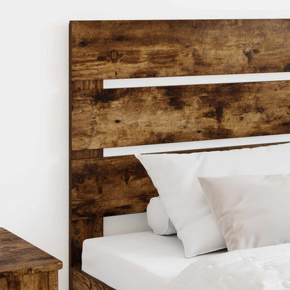 vidaXL Kopfteil Geräucherte Eiche 100 cm Holzwerkstoff