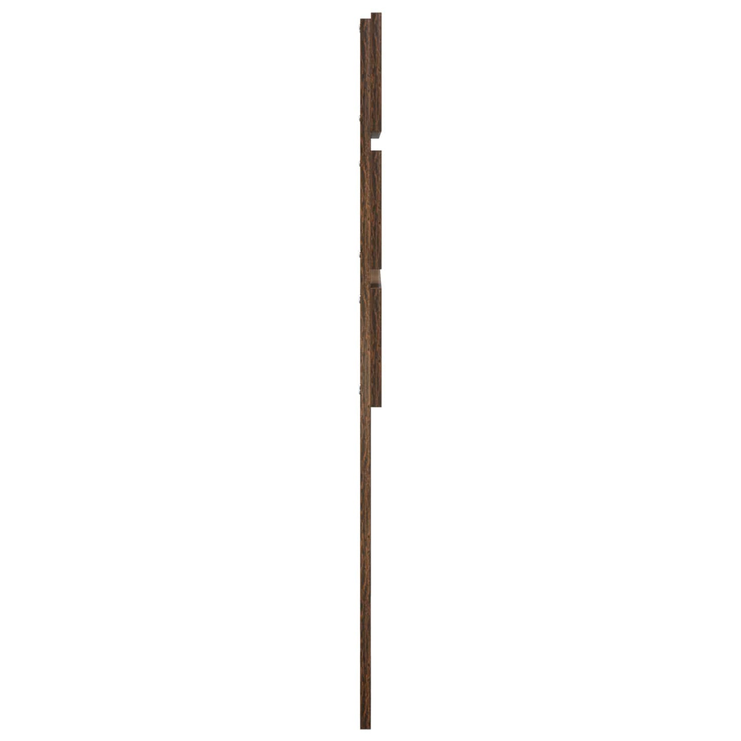 vidaXL Kopfteil Geräucherte Eiche 100 cm Holzwerkstoff