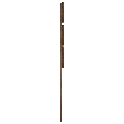 vidaXL Kopfteil Geräucherte Eiche 100 cm Holzwerkstoff