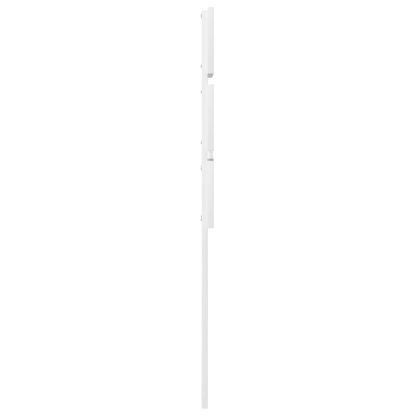 vidaXL Kopfteil Weiß 90 cm Holzwerkstoff