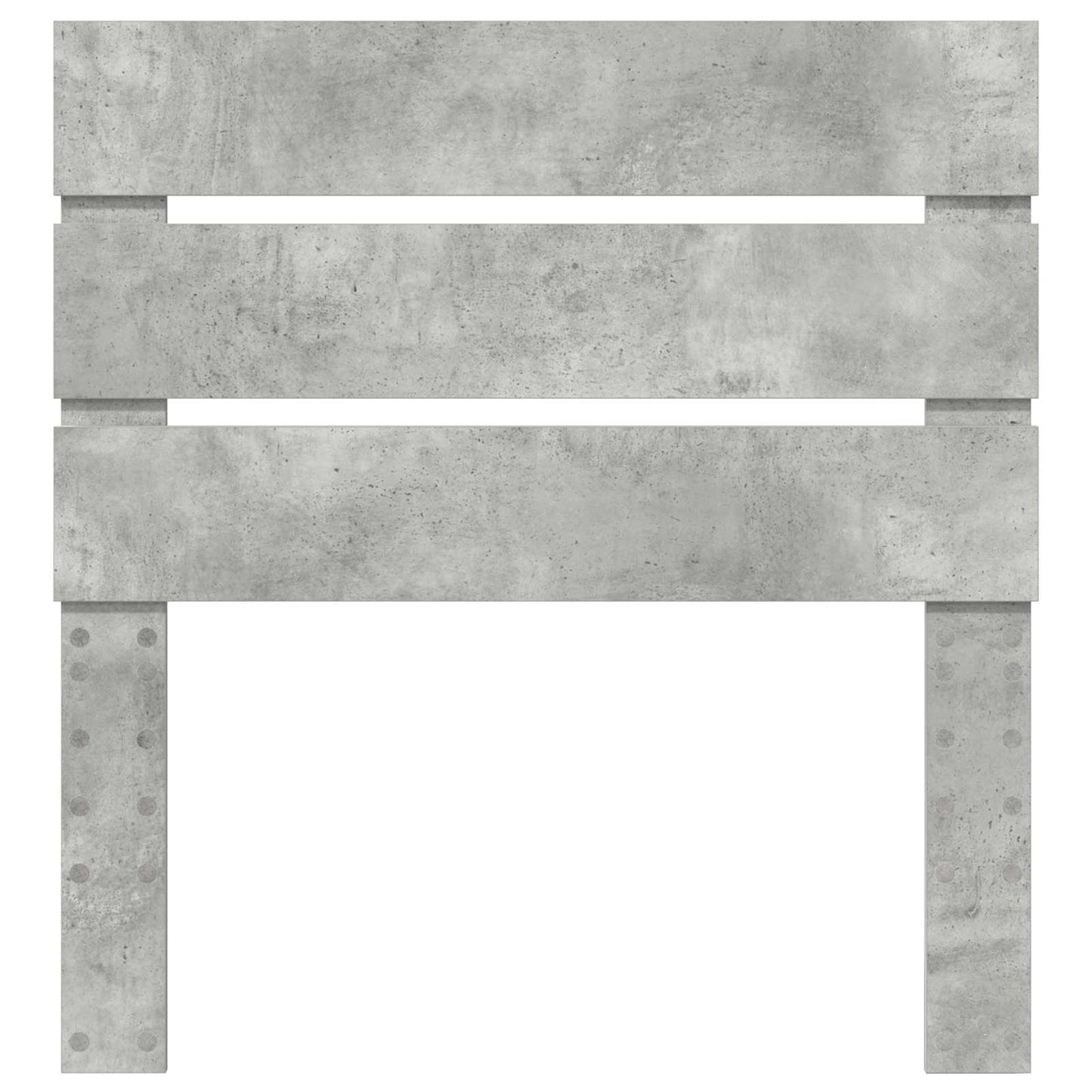 vidaXL Kopfteil Beton Grau 90 cm Holzwerkstoff