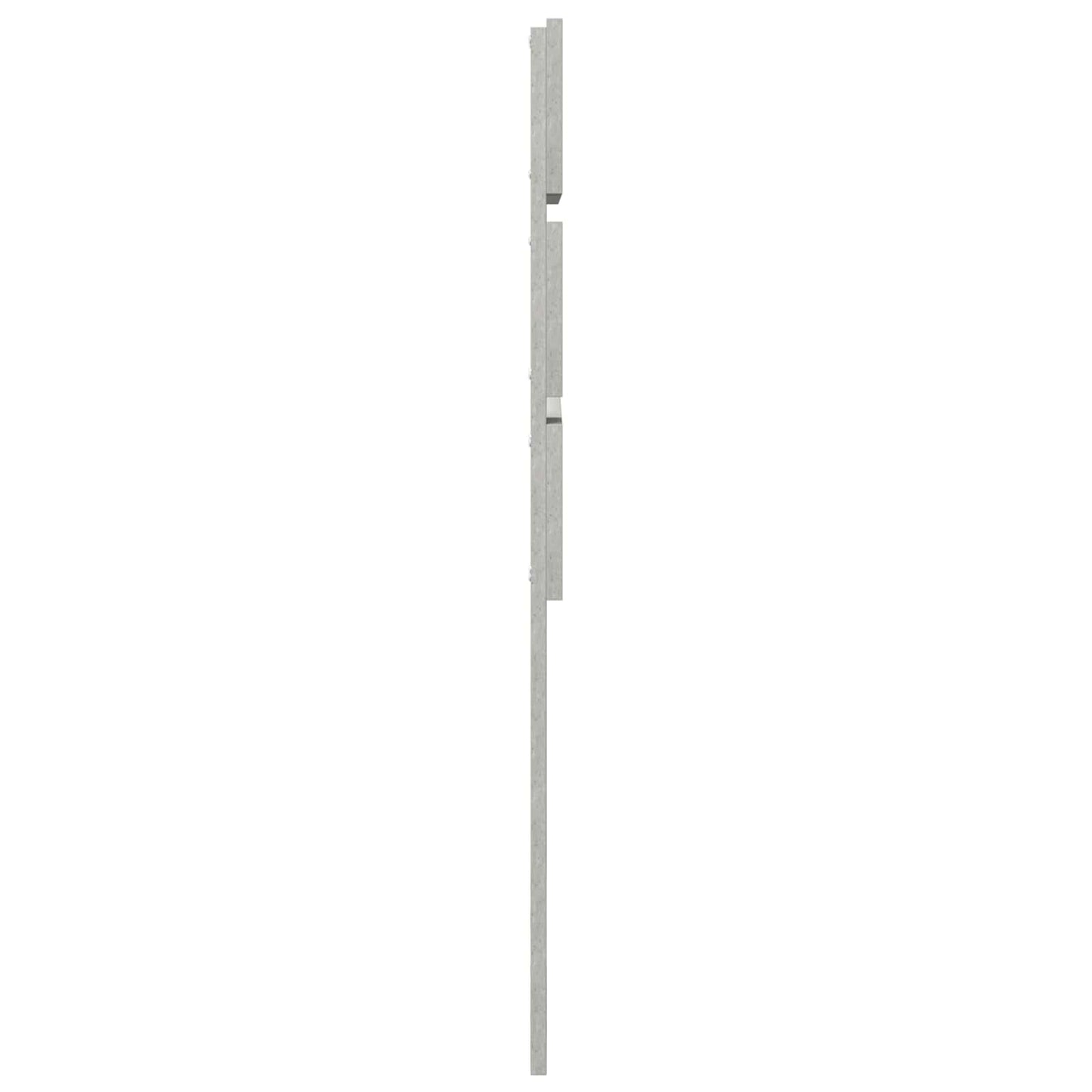 vidaXL Kopfteil Beton Grau 90 cm Holzwerkstoff