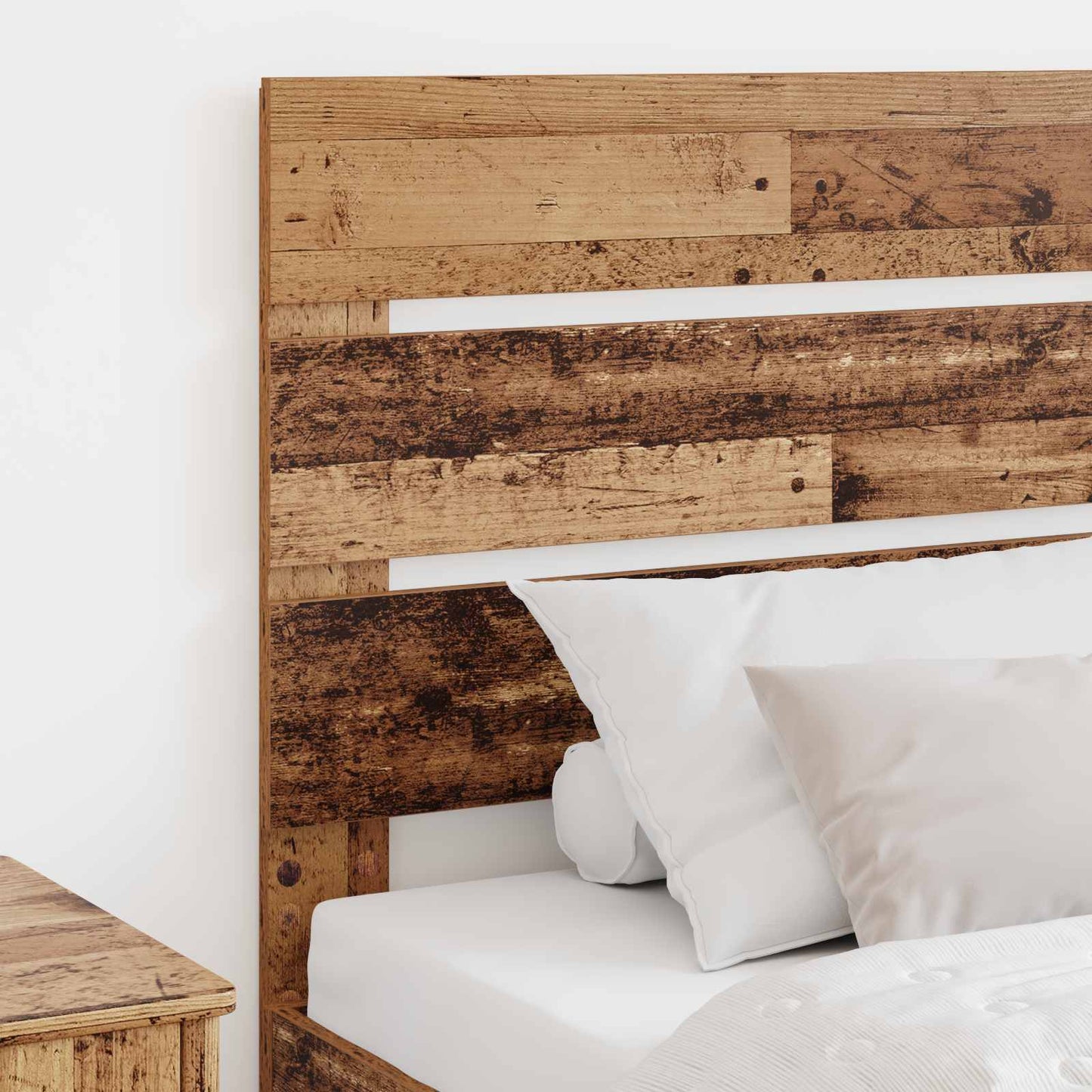 vidaXL Kopfteil Altholz 90 cm Holzwerkstoff