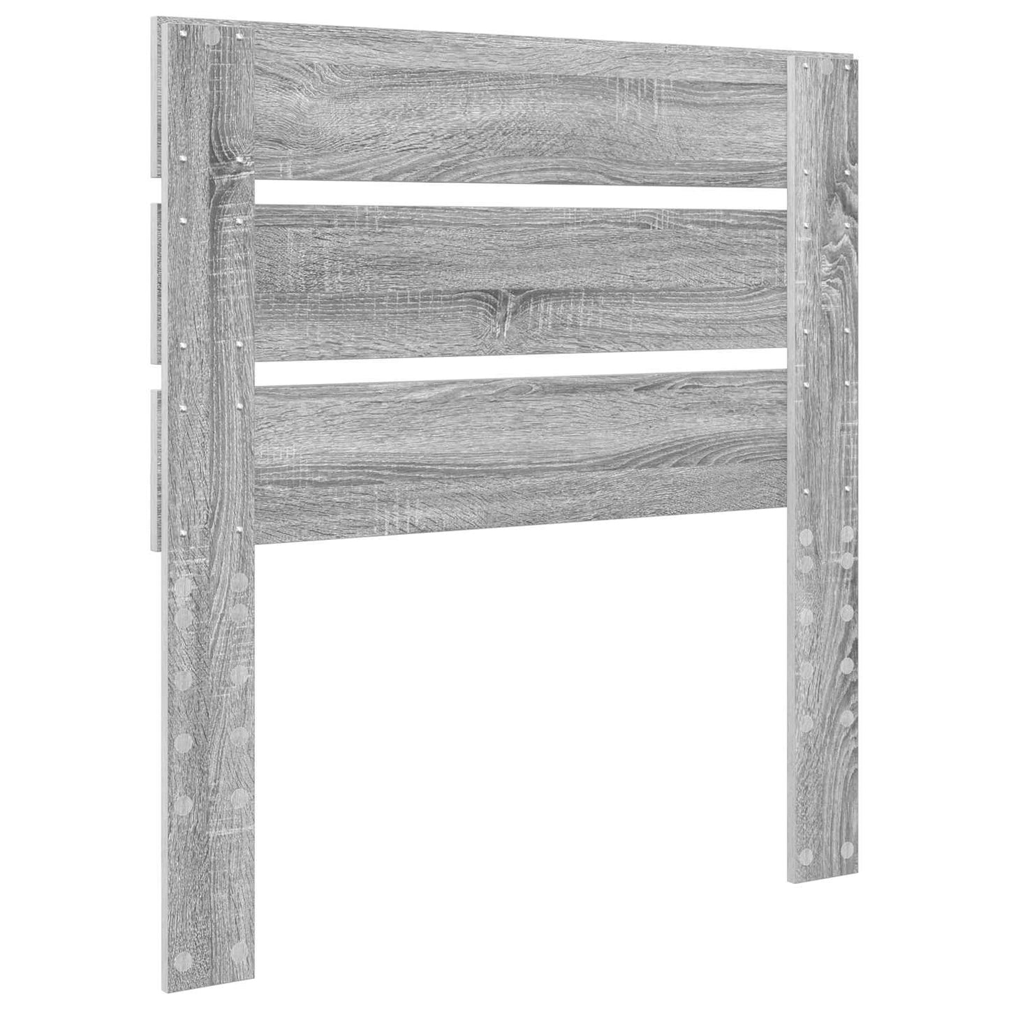 vidaXL Kopfteil Graues Sonoma 80 cm Holzwerkstoff