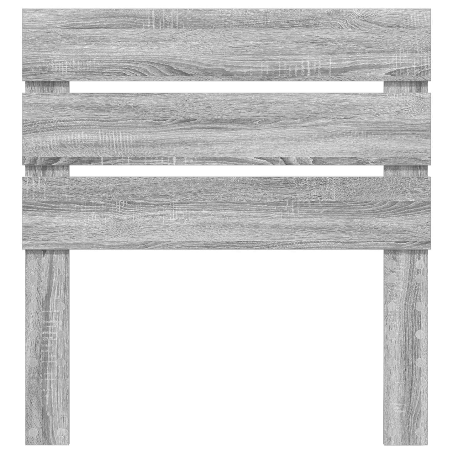 vidaXL Kopfteil Graues Sonoma 80 cm Holzwerkstoff