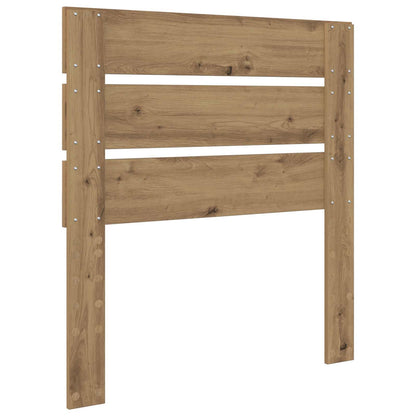 vidaXL Kopfteil Artisan-Eiche 80 cm Holzwerkstoff
