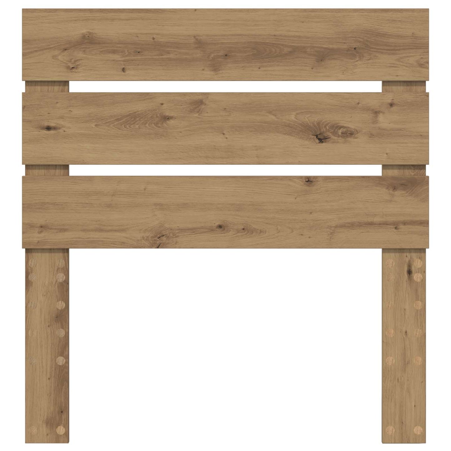 vidaXL Kopfteil Artisan-Eiche 80 cm Holzwerkstoff