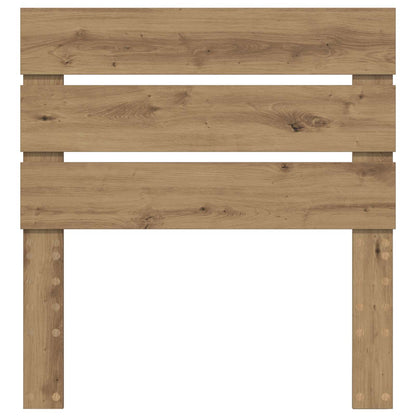 vidaXL Kopfteil Artisan-Eiche 80 cm Holzwerkstoff