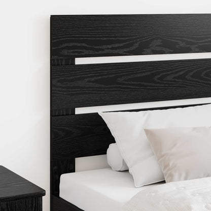 vidaXL Kopfteil Schwarz Eichen-Optik 75 cm Holzwerkstoff