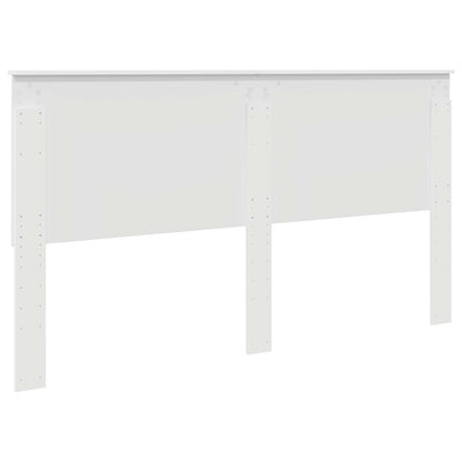 Kopfteil Weiß Holzwerkstoff