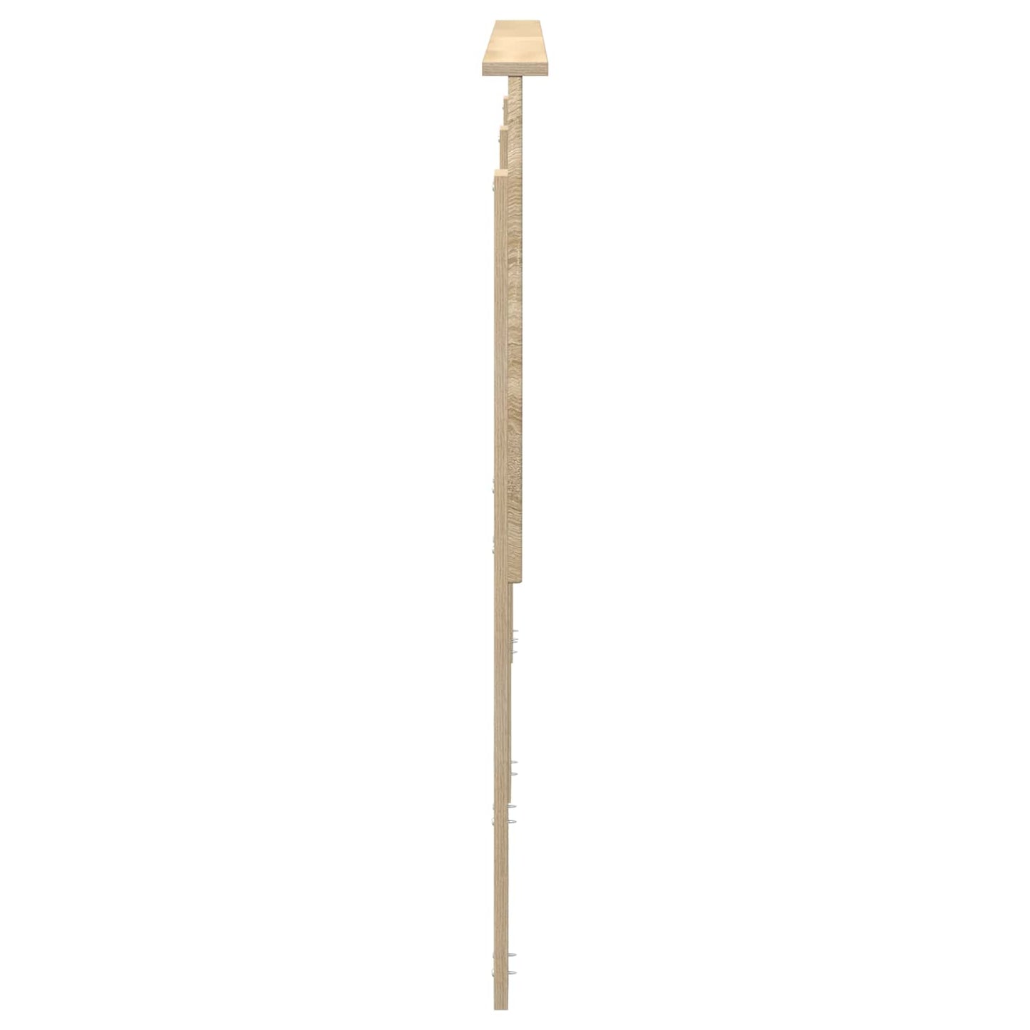 vidaXL Kopfteil Sonoma-Eiche 200 cm Holzwerkstoff