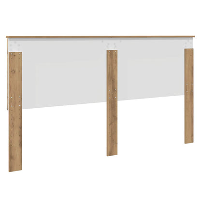vidaXL Kopfteil Artisan-Eiche 200 cm Holzwerkstoff