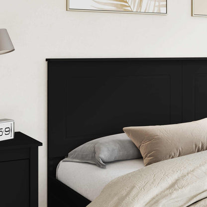 vidaXL Tête de lit noir aspect chêne 180 cm bois d'ingénierie