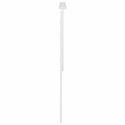 vidaXL Kopfteil Glänzend Weiß 180 cm Holzwerkstoff
