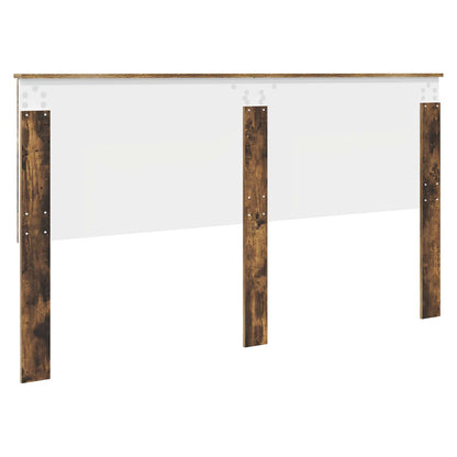 vidaXL Kopfteil Geräucherte Eiche 180 cm Holzwerkstoff