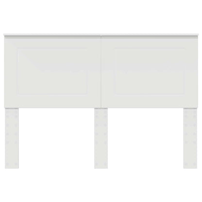 Kopfteil Weiß 160 cm Holzwerkstoff