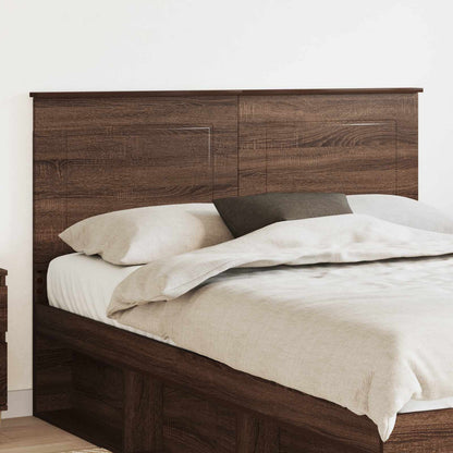 vidaXL Kopfteil Braun Eichen-Optik 160 cm Holzwerkstoff