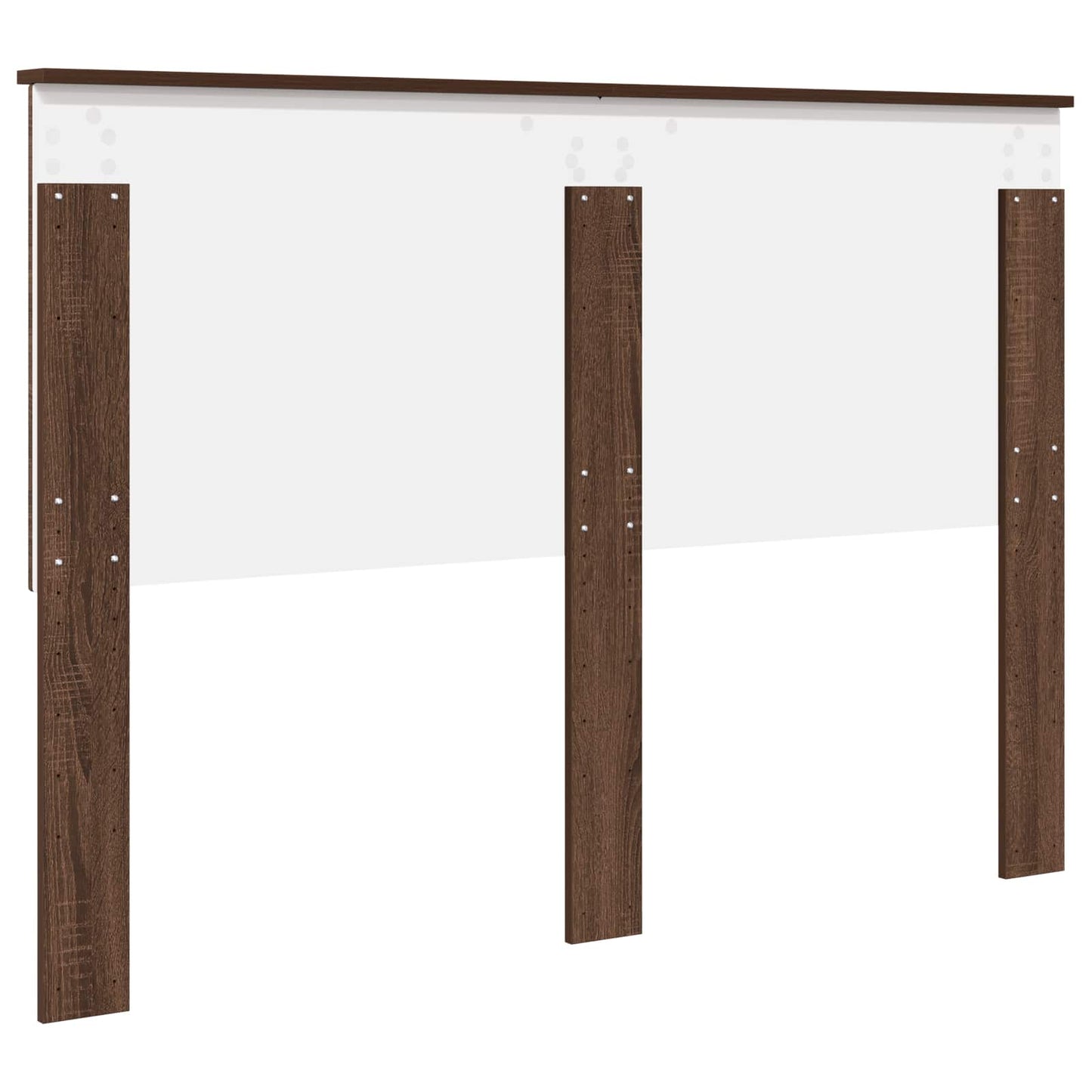 vidaXL Kopfteil Braun Eichen-Optik 160 cm Holzwerkstoff