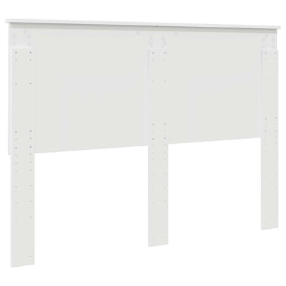 vidaXL Kopfteil Weiß 150 cm Holzwerkstoff