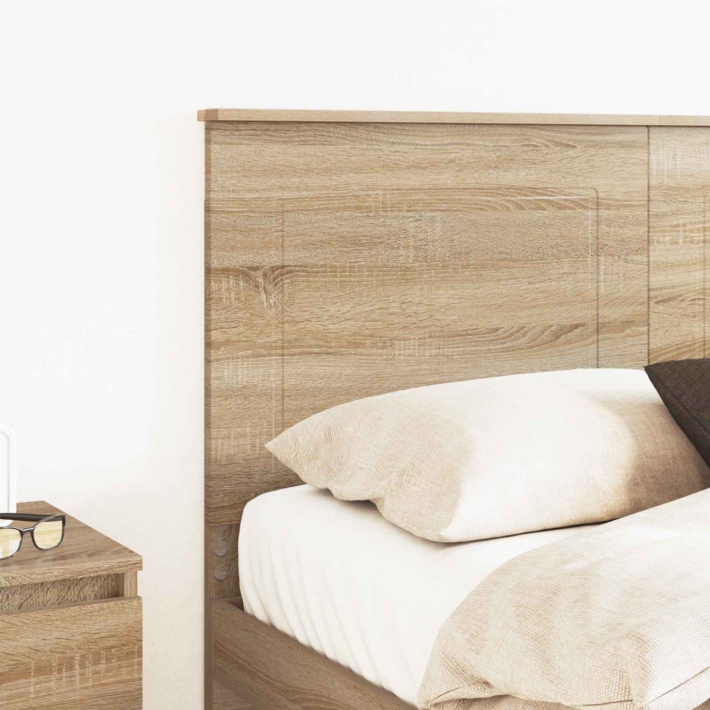 vidaXL Kopfteil Sonoma-Eiche 150 cm Holzwerkstoff