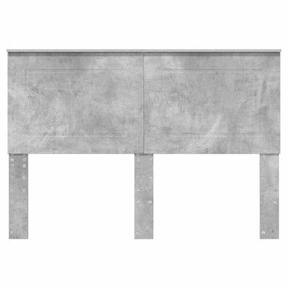 vidaXL Kopfteil Beton Grau 150 cm Holzwerkstoff