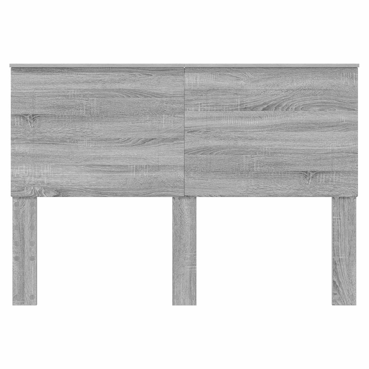 vidaXL Kopfteil Graues Sonoma 150 cm Holzwerkstoff