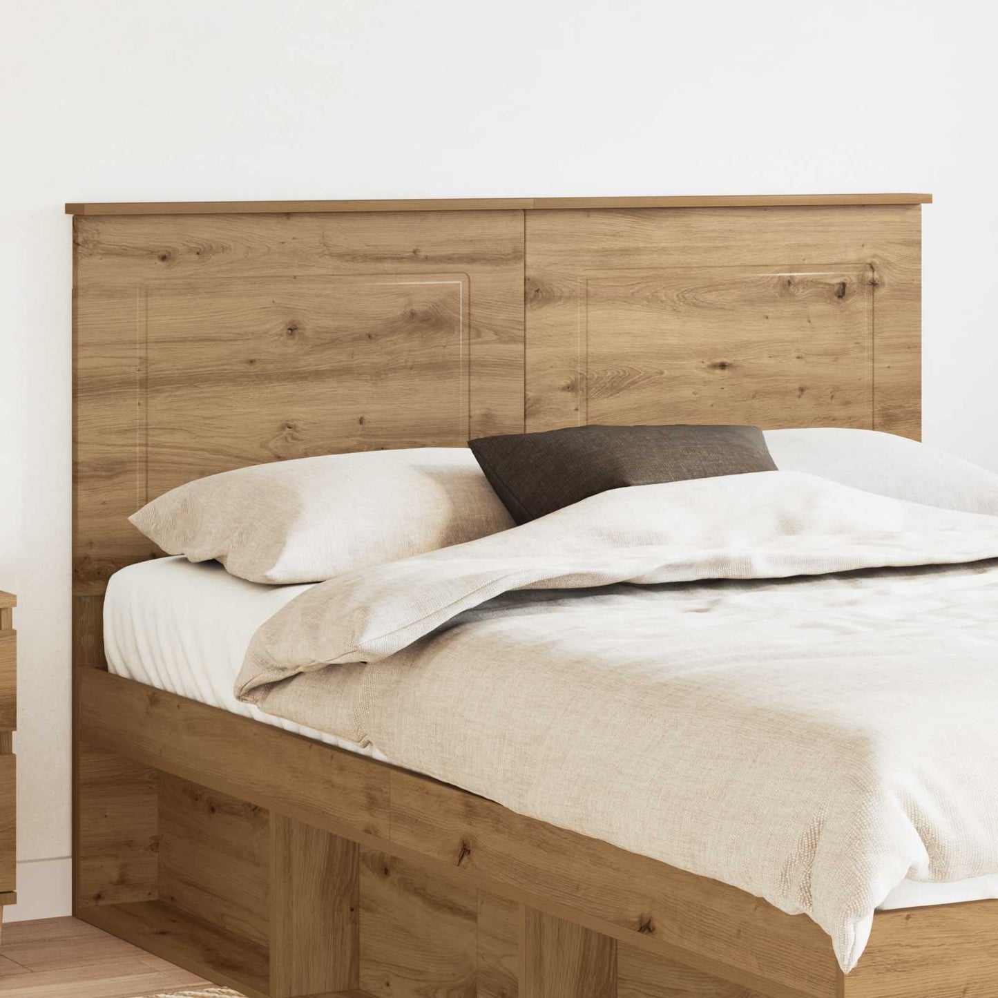 vidaXL Kopfteil Artisan-Eiche 150 cm Holzwerkstoff