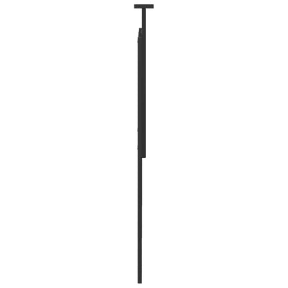 vidaXL Kopfteil Schwarz Eichen-Optik 140 cm Holzwerkstoff