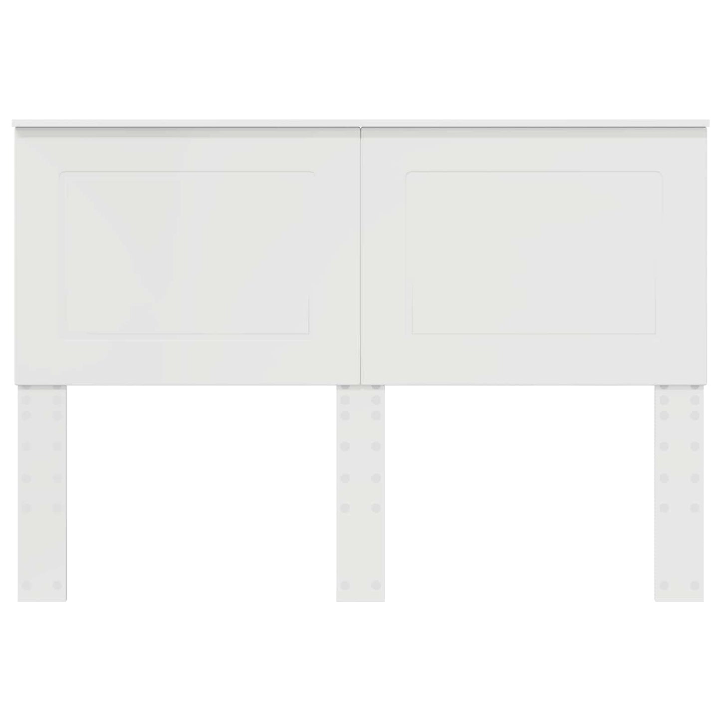 Kopfteil Glänzend Weiß Holzwerkstoff