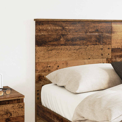 vidaXL Kopfteil Altholz 140 cm Holzwerkstoff