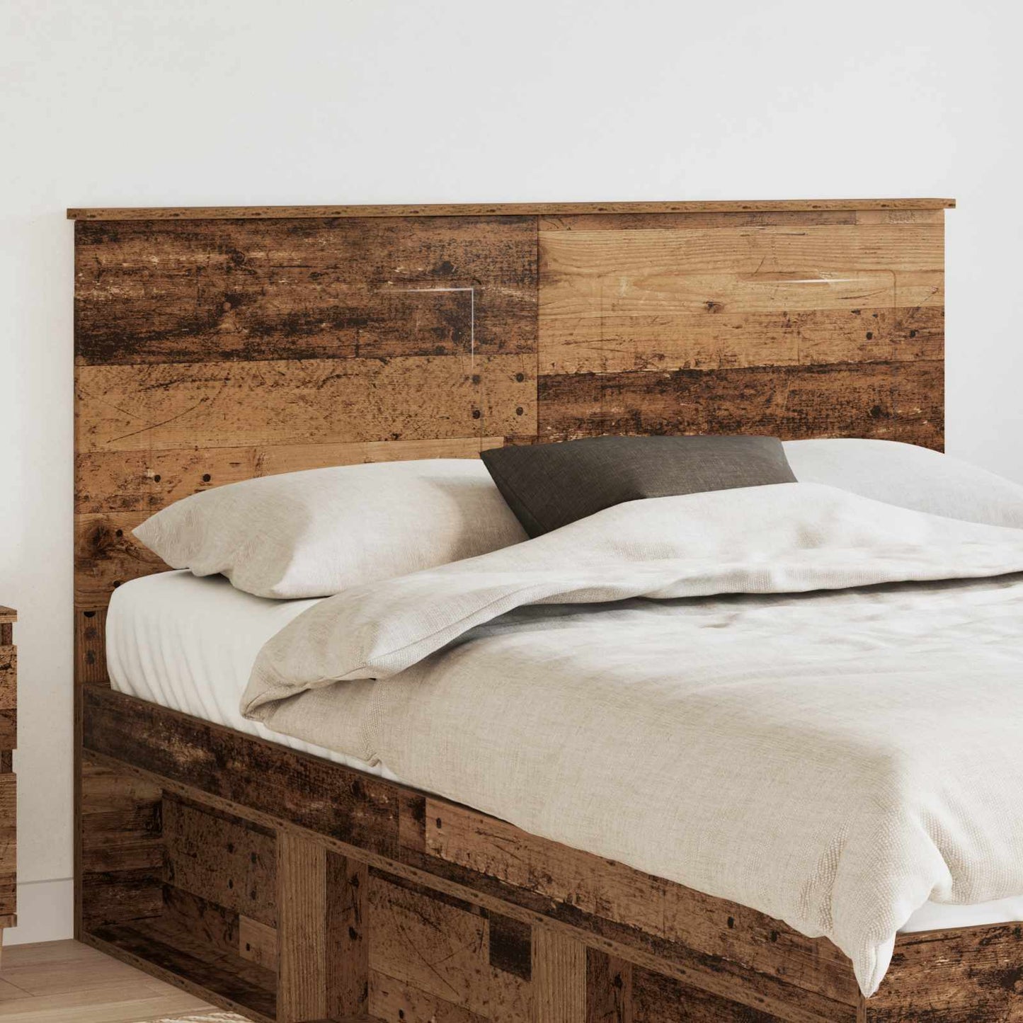 vidaXL Kopfteil Altholz 140 cm Holzwerkstoff