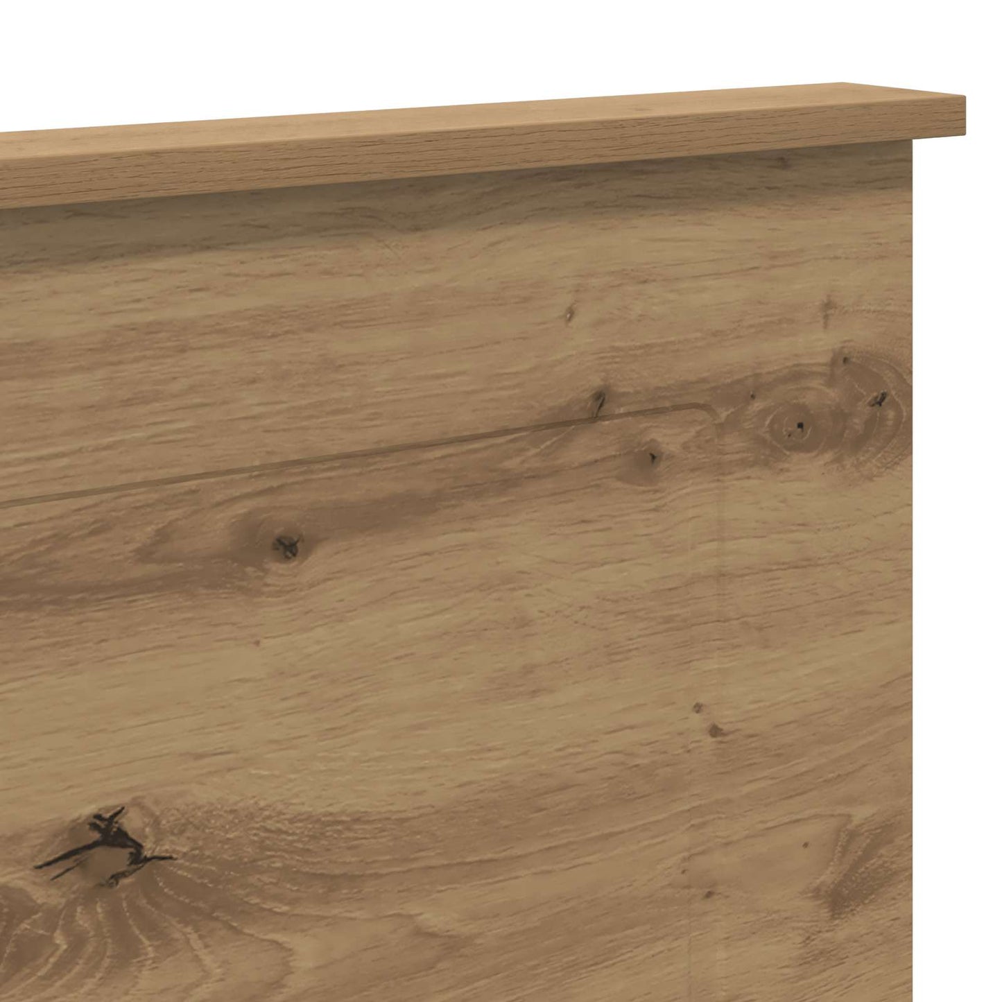 vidaXL Kopfteil Artisan-Eiche 140 cm Holzwerkstoff