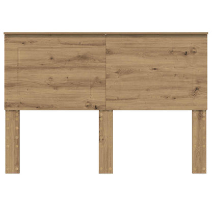 vidaXL Kopfteil Artisan-Eiche 140 cm Holzwerkstoff