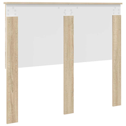 Kopfteil Sonoma-Eiche Holzwerkstoff