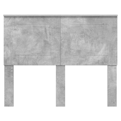 vidaXL Kopfteil Beton Grau 135 cm Holzwerkstoff