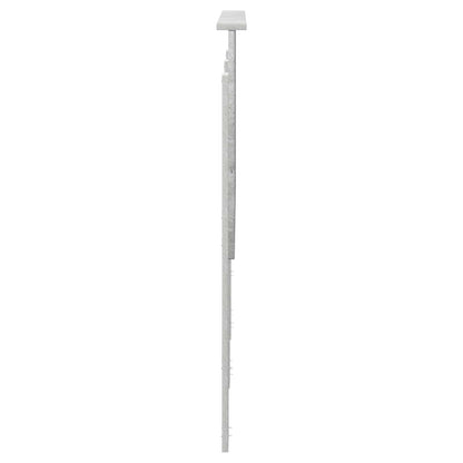vidaXL Kopfteil Beton Grau 135 cm Holzwerkstoff