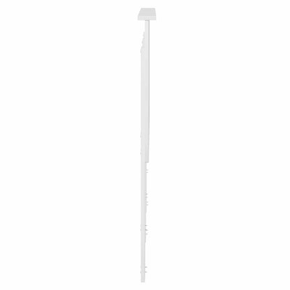 Kopfteil Glänzend Weiß Holzwerkstoff