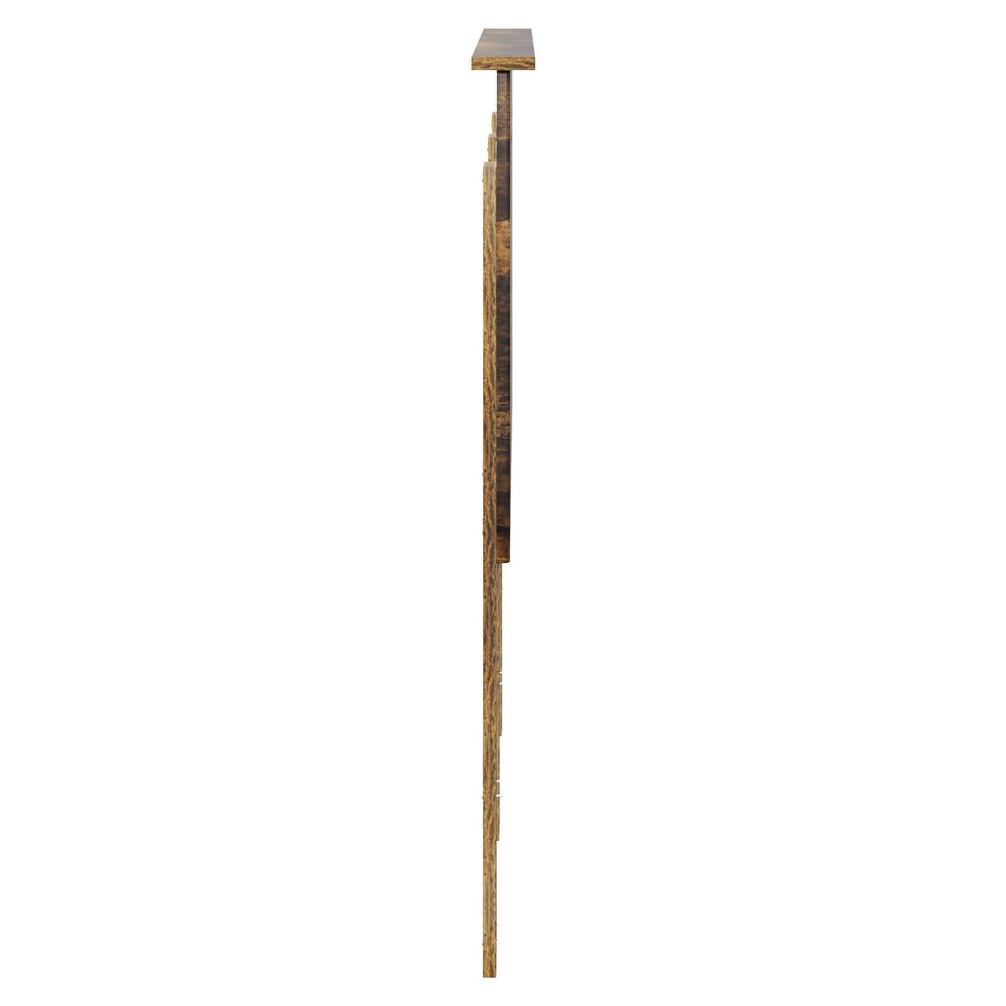 vidaXL Kopfteil Geräucherte Eiche 135 cm Holzwerkstoff