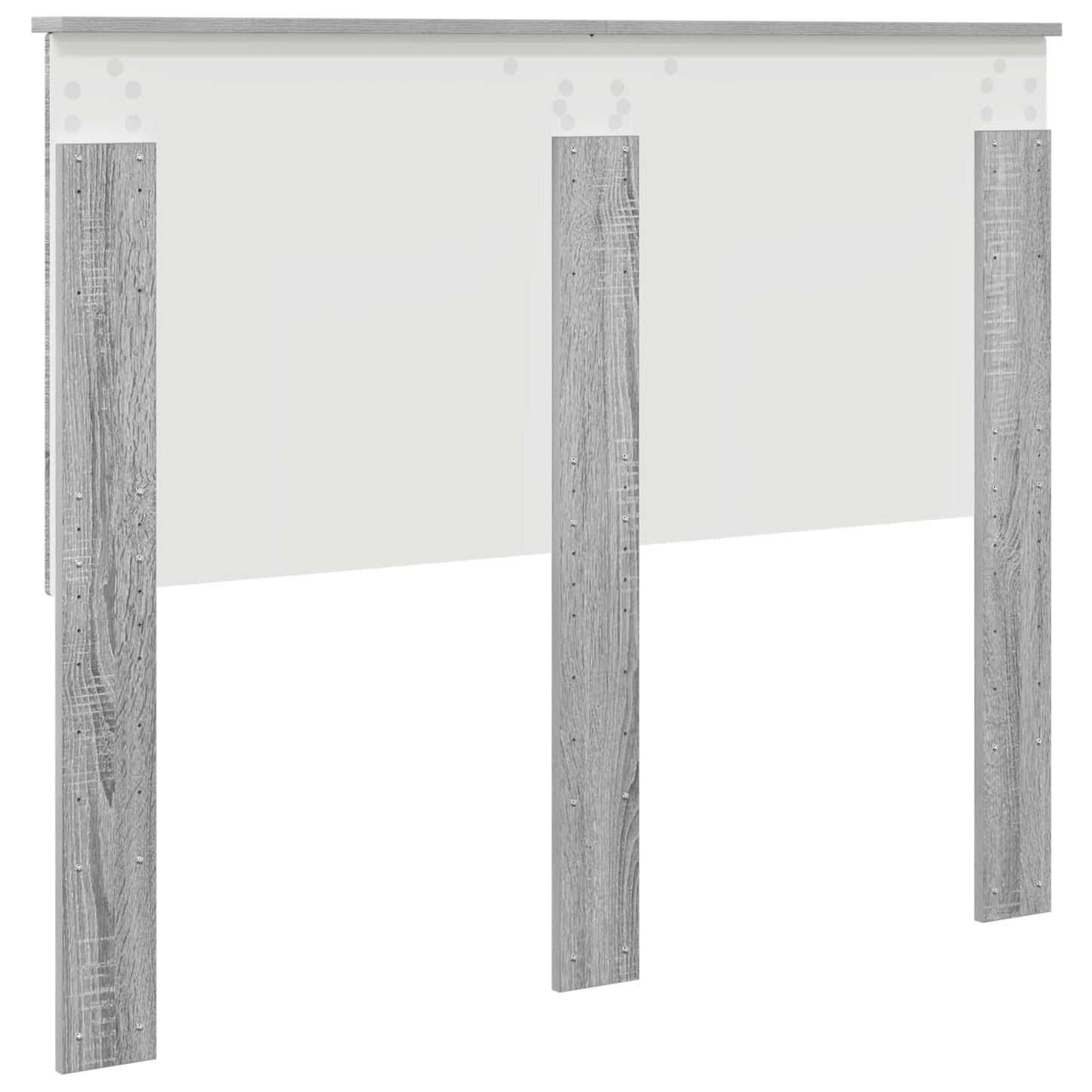 vidaXL Kopfteil Graues Sonoma 135 cm Holzwerkstoff
