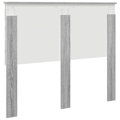 vidaXL Kopfteil Graues Sonoma 135 cm Holzwerkstoff