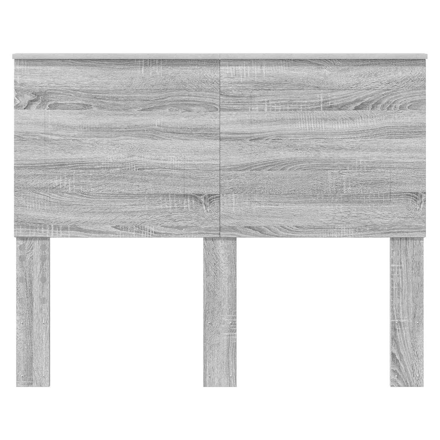 vidaXL Kopfteil Graues Sonoma 135 cm Holzwerkstoff
